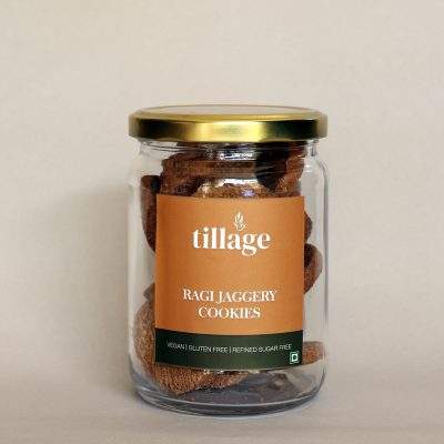 Ragi Jaggery Cookies