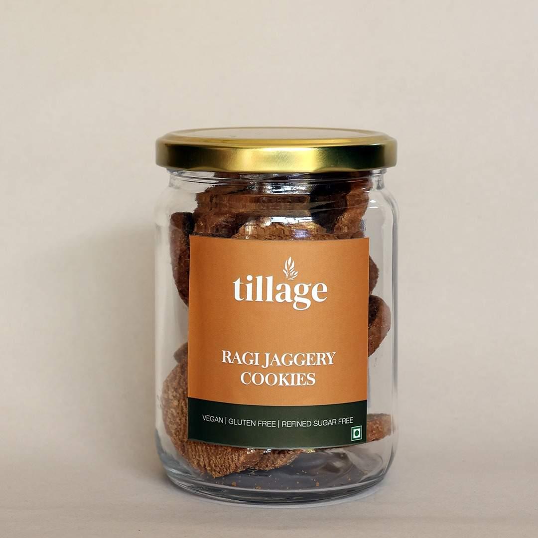 Ragi Jaggery Cookies