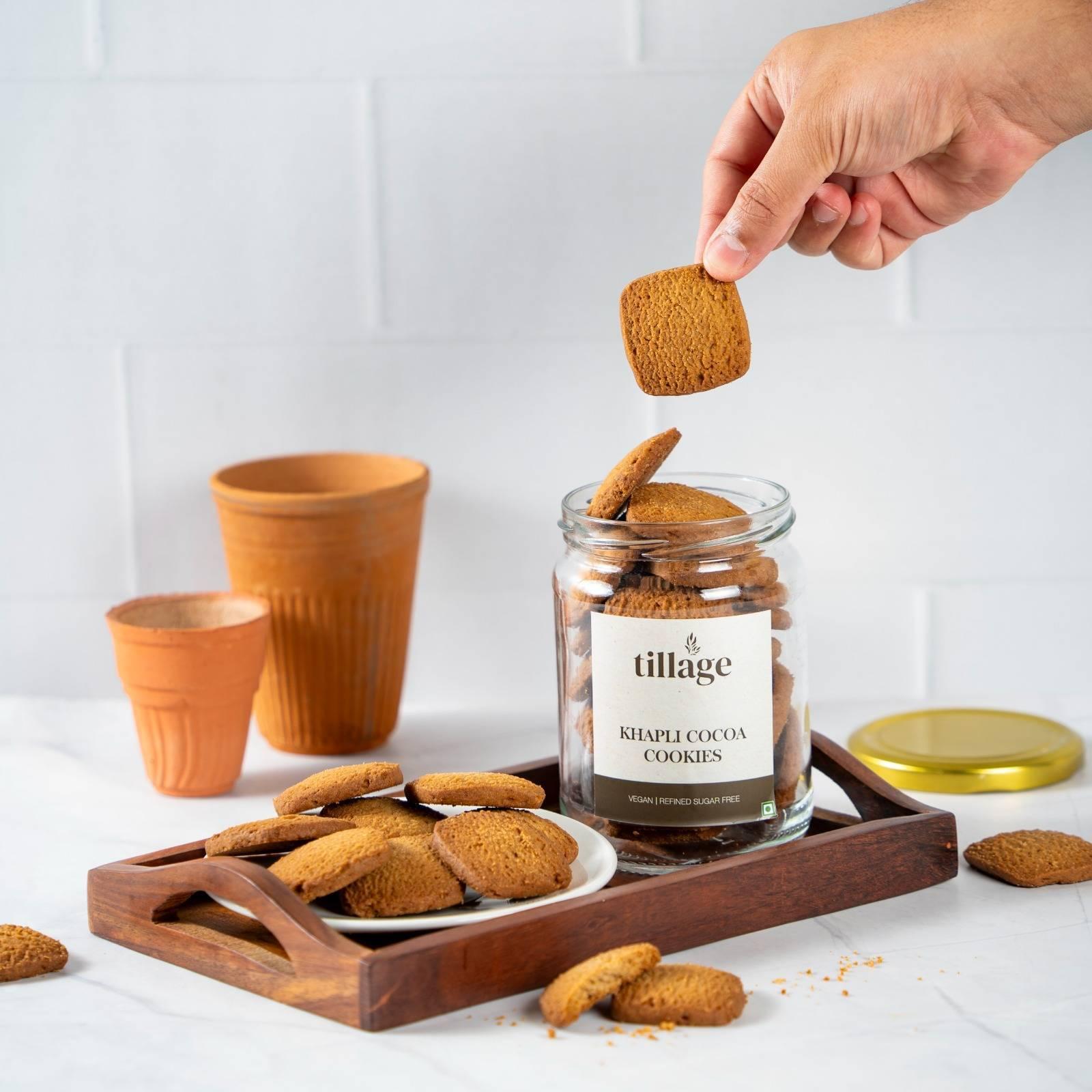 Vegan Khapli Cocoa Cookies - Image 5